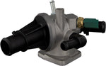 febi bilstein 32646 Thermostat Housing with temperature switch and seal, pack of one