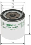 Bosch P3298 - Oil Filter Car