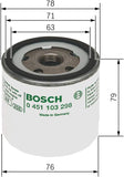 Bosch P3298 - Oil Filter Car