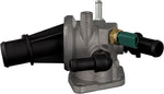 febi bilstein 32646 Thermostat Housing with temperature switch and seal, pack of one