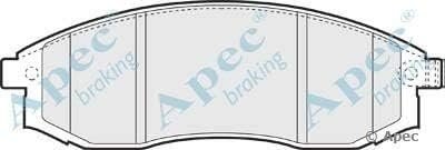 APEC PAD1228 Brake Pad