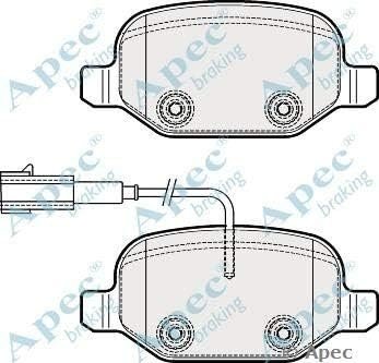 AUTOMOTIVE POWER EQUIPMENT CO PAD1831 Brake Pad
