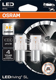 OSRAM LEDriving® SL, ≜ W21W, White 6000K, LED signal lamps, Off-road only, non ECE, Double Blister