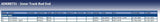 Blue Print ADK88731 Inner Tie Rod without tie rod end, with nut, pack of one