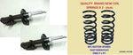 TO FIT CITROEN C1 1.0 12V FRONT SHOCKER ABSORBERS AND COIL SPRINGS PAIR