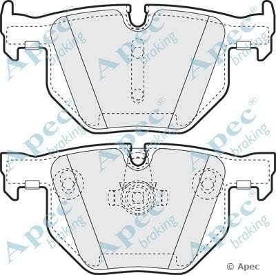 APEC PAD1344 Brake Pad