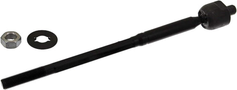 febi bilstein 43169 Inner Tie Rod without tie rod end, with nut and locking plate, pack of one