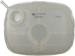 febi bilstein 02136 Coolant Expansion Tank without fluid level sensor hole, pack of one