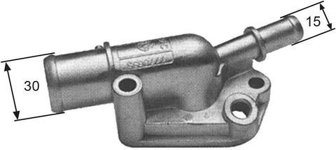 GATES TH09282G1 Coolant Thermostat