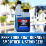 STA-BIL 360 Marine Ethanol Treatment and Fuel Stabilizer - Prevents Corrosion - Helps Clean Fuel System For Improved In-Season Performance - Treats Up To 1,280 Gallons, 1 Gallon. (22250), Gold