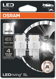 OSRAM LEDriving® SL, ≜ W21W, White 6000K, LED signal lamps, Off-road only, non ECE, Double Blister
