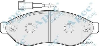 APEC PAD1567 Brake Pad