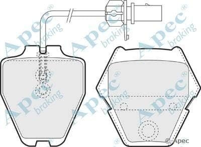 APEC PAD1386 Brake Pad