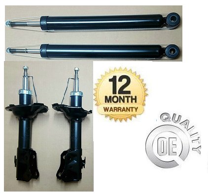 TOYOTA YARIS MK1 FRONT & REAR SHOCK ABSORBERS SHOCKERS NEW PAIR!! 99-05
