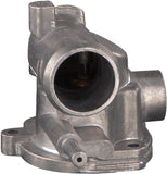 febi bilstein 37456 Thermostat Housing with sensor, seal and thermostat, pack of one