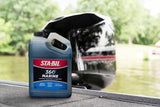 STA-BIL 360 Marine Ethanol Treatment and Fuel Stabilizer - Prevents Corrosion - Helps Clean Fuel System For Improved In-Season Performance - Treats Up To 1,280 Gallons, 1 Gallon. (22250), Gold