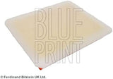 Blue Print ADW192207 Air Filter with nonwoven fabric, pack of one