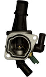 febi bilstein 32646 Thermostat Housing with temperature switch and seal, pack of one