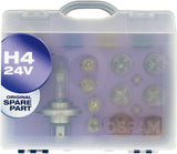 Osram CLKH424V lamp kit, 24V H4, 12 lamps, 3 flat fuse, in in a box