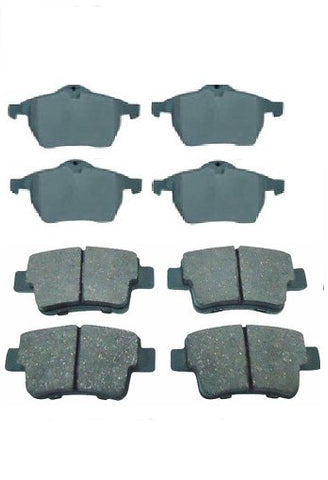 VAUXHALL CORSA D VXR FRONT & REAR BRAKE PADS 2007 ONWARDS