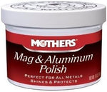 MOTHERS Mag & Aluminium Metal Polish 5oz for most metals **COMPLETE KIT**