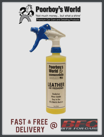 Poorboy’s World Air Freshener - Leather 473ml