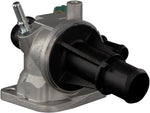 febi bilstein 33956 Thermostat Housing with temperature switch and seal, pack of one