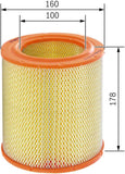 Bosch S2138 - Air Filter Car