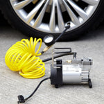 Ring RAC900 Heavy Duty Tyre Inflator, Air Compressor with 7m Extendable Airline, Brass Connector and Storage Bag, Style 1