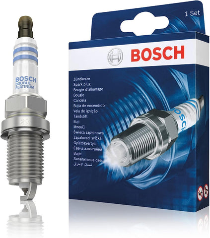 Bosch FR8DPP33 (+45) - Spark Plugs Double Platinum - Set of 4