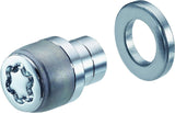 21156SL Wheel Lock Nuts SL (Ultra High Security) M12 x 1,5, flat seat, Overall length 35,0 mm, Hex size 21mm, Key diameter 28,8 mm