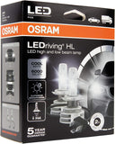 OSRAM 67210CW LEDriving® HL Gen2, ≜H7, LED High/Low Beam Lamps, Off-road only, non ECE, Folding Carton box (2 units), white