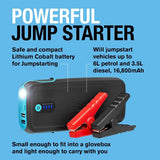 Ring Automotive RPPL400 high power lithium car jump starter power pack and 16800mAh power bank