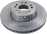 febi bilstein 08128 Brake Disc Set (2 Brake Disc) front, internally ventilated, No. of Holes 5