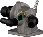febi bilstein 32646 Thermostat Housing with temperature switch and seal, pack of one