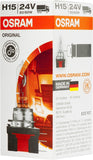 OSRAM 64177 Truck H15 Bulb Standard in Folded Boxes, 24 V