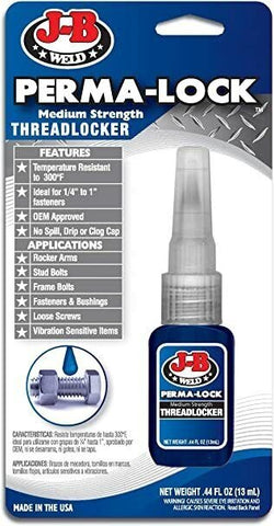J-B Weld Medium Threadlock 13ML