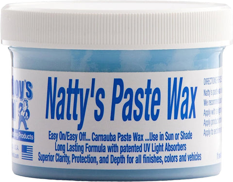 Poorboy's World PB-NPB08 Nattys Carnauba Paste Wax Blue 8ounce