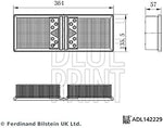 Blue Print ADL142229 Air Filter, pack of one