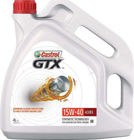 Castrol GTX Engine Oil 15W-40 4L
