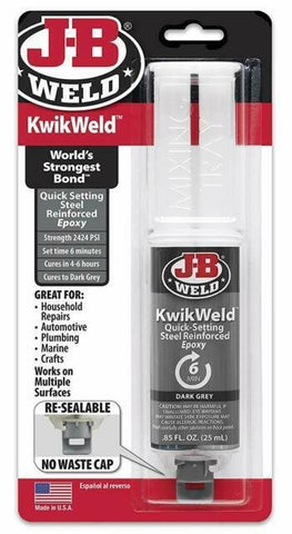 J-B Weld Kwik Epoxy Syringe
