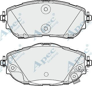 TOYOTA AURIS 1.2 T/1.3/1.4 D4D/1.6/1.8  FRONT BRAKE PADS SET 2012 ONWARDS