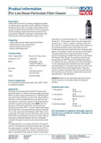 Liqui Moly Pro-Line Diesel Particulate Filter DPF Cleaner 1L From Germany (5169)