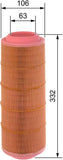 Bosch S3069 - Air Filter Car