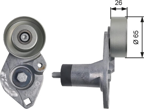 Gates T39152 Tensioner Pulley, Ribbed Drive Belt