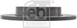 febi bilstein 24619 Brake Disc Set (2 Brake Disc) rear, full, No. of Holes 5