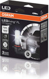 OSRAM LEDriving FL, ≜H8,H11,H16, LED Fog Lamp, Off-road only, non ECE, Folding Carton box (2 units), white