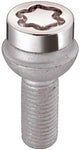 28023SU Wheel Lock Bolts SU M12 x 1,5, radius seat, shaft length 39,9 mm, Overall length 63,0 mm, Hex size 17mm, Key diameter 25,8 mm