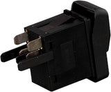 febi bilstein 17002 Switch for rear-window heater, pack of one , Black
