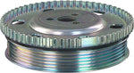 febi bilstein 44419 Pulley decoupled, for crankshaft with pulse wheel, pack of one
